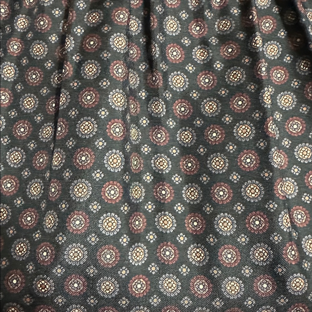 Lafayette 148 New York Black Sleeveless High-Neck Patterned Blouse - Picture 2 of 6
